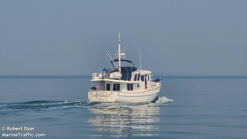 lady grace (Pleasure craft) - IMO , MMSI 368132610, Call Sign WDL4557 under the flag of United States (USA)