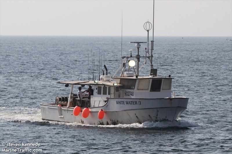 white water ii (Fishing vessel) - IMO , MMSI 368161000, Call Sign 7#96968 under the flag of United States (USA)