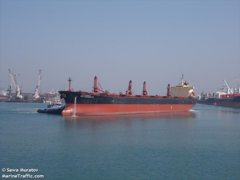 mp panamax 5 (Bulk Carrier) - IMO 9202807, MMSI 419000731, Call Sign AWAJ under the flag of India