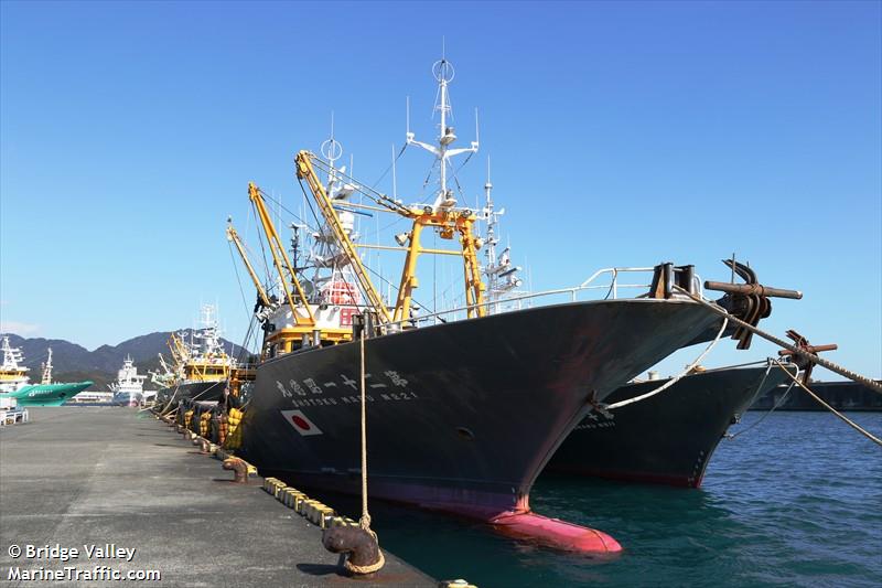 shoutokumaru no.21 (Fishing vessel) - IMO , MMSI 431601501 under the flag of Japan