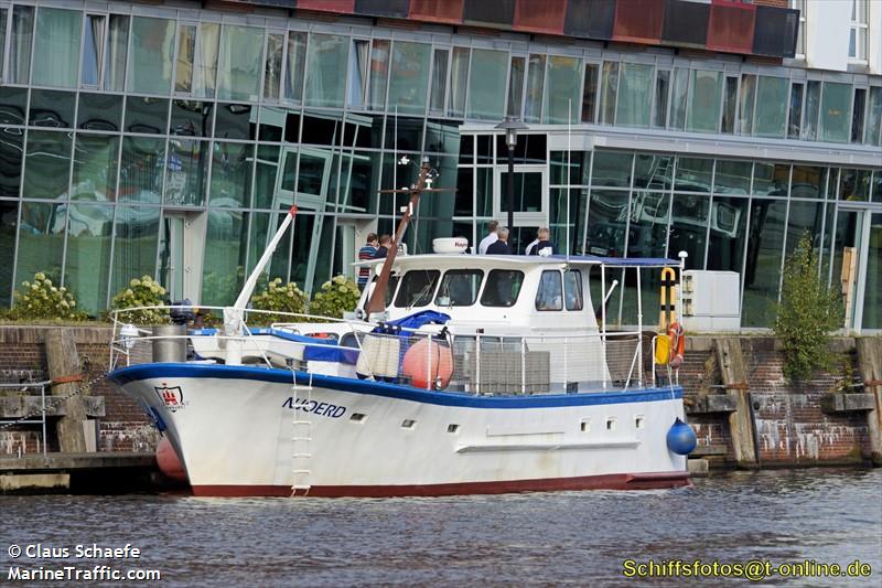 njoerd (Pleasure craft) - IMO , MMSI 211258010, Call Sign DIVH under the flag of Germany