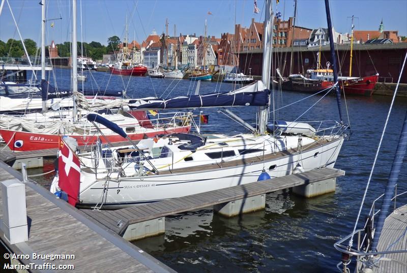 sy northstar (Sailing vessel) - IMO , MMSI 219001256, Call Sign XPD2823 under the flag of Denmark