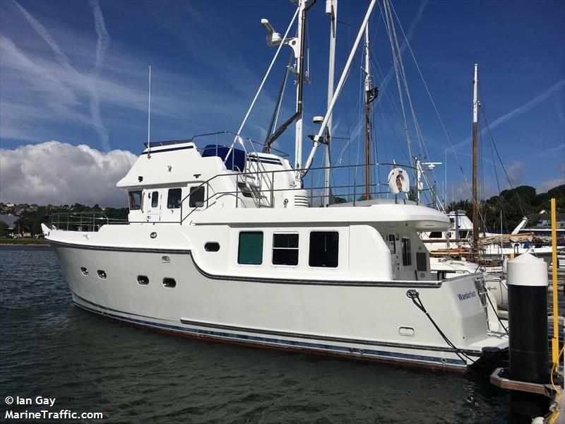 wanderlust (Pleasure craft) - IMO , MMSI 235033382, Call Sign MLNF3 under the flag of United Kingdom (UK)