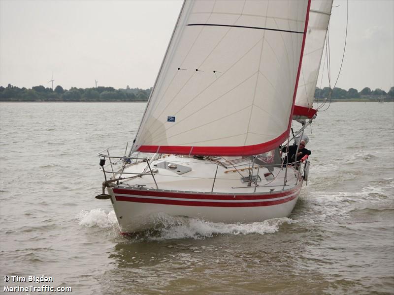 whisper (Sailing vessel) - IMO , MMSI 235105673, Call Sign MDNS4 under the flag of United Kingdom (UK)