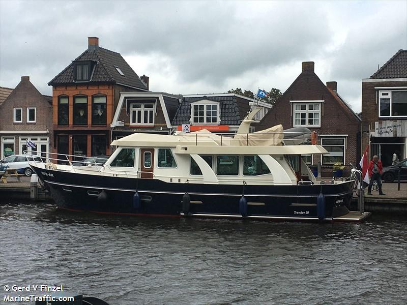 nou-en (Pleasure craft) - IMO , MMSI 244010872, Call Sign PE4928 under the flag of Netherlands