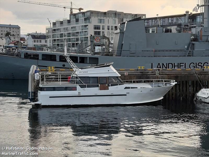 sif (Pleasure craft) - IMO , MMSI 244013139, Call Sign PF5044 under the flag of Netherlands