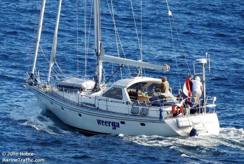 weerga (Sailing vessel) - IMO , MMSI 244110545, Call Sign PI7041 under the flag of Netherlands
