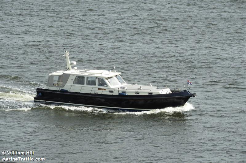 zeeotter (Pleasure craft) - IMO , MMSI 244125441, Call Sign PC7808 under the flag of Netherlands