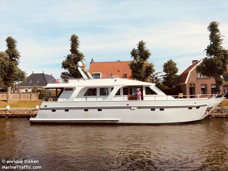 theseus (Pleasure craft) - IMO , MMSI 244180990, Call Sign PF3197 under the flag of Netherlands