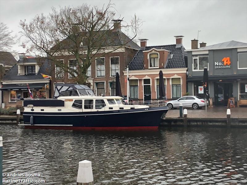 good goan (Pleasure craft) - IMO , MMSI 244186933, Call Sign PD8681 under the flag of Netherlands