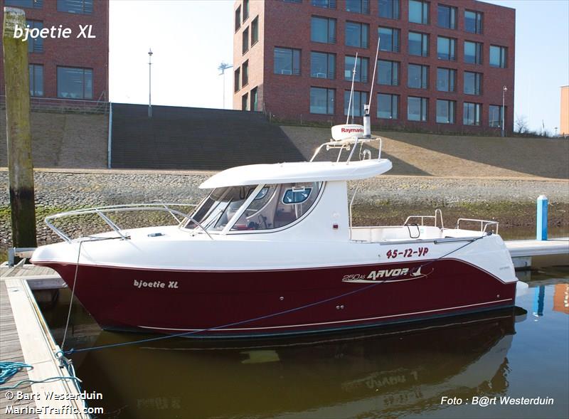 bjoetie xl (Pleasure craft) - IMO , MMSI 244670584, Call Sign PB5482 under the flag of Netherlands