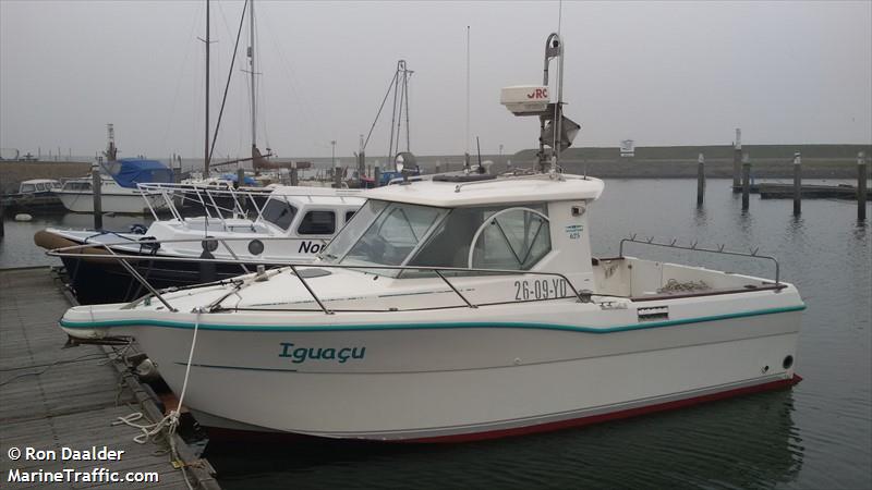 iguazu (Pleasure craft) - IMO , MMSI 244870747, Call Sign PI6564 under the flag of Netherlands