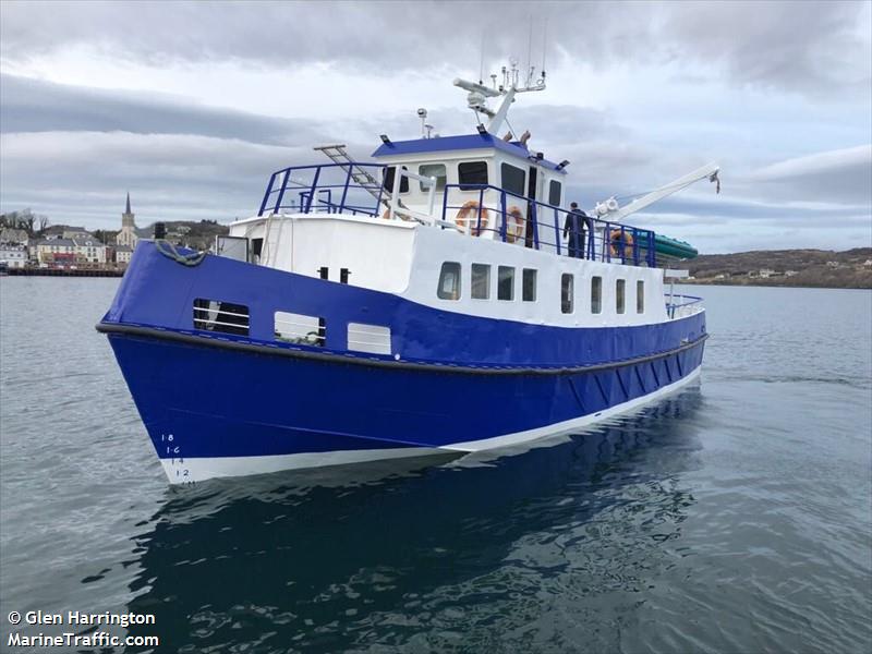 queen of aran (Passenger ship) - IMO , MMSI 250000111, Call Sign EIQB under the flag of Ireland