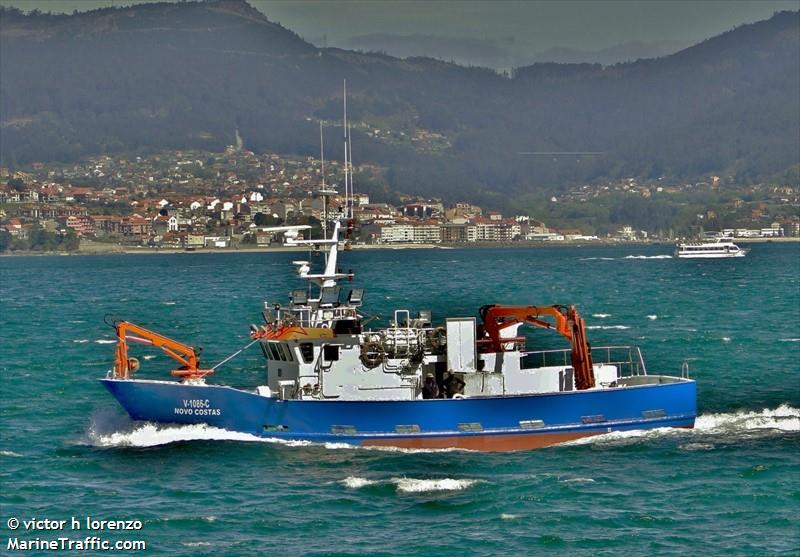 novo costas (Fishing vessel) - IMO , MMSI 263418250, Call Sign CUIB7 under the flag of Portugal