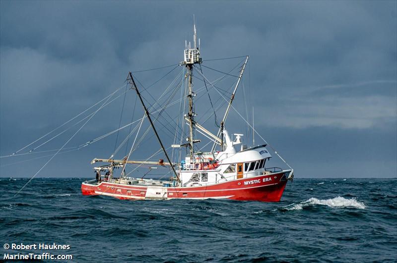 mystic era (Fishing vessel) - IMO , MMSI 316012864, Call Sign VG6039 under the flag of Canada