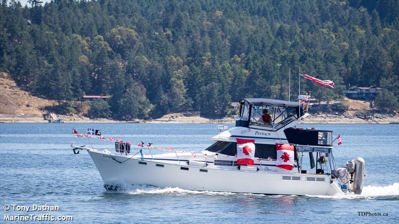 payback (Pleasure craft) - IMO , MMSI 316021724 under the flag of Canada