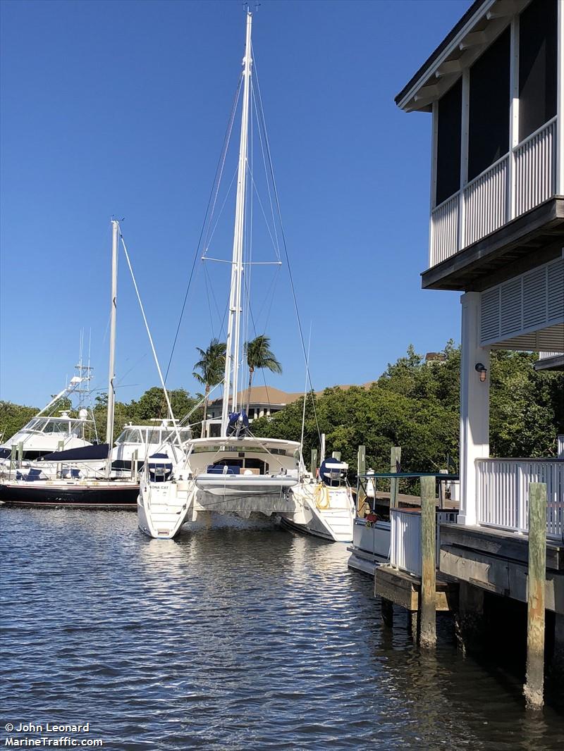 the white pearl (Sailing vessel) - IMO , MMSI 338304027 under the flag of USA