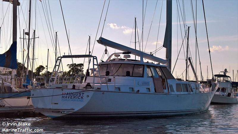 august maverick (Sailing vessel) - IMO , MMSI 366870000, Call Sign WDK3847 under the flag of United States (USA)