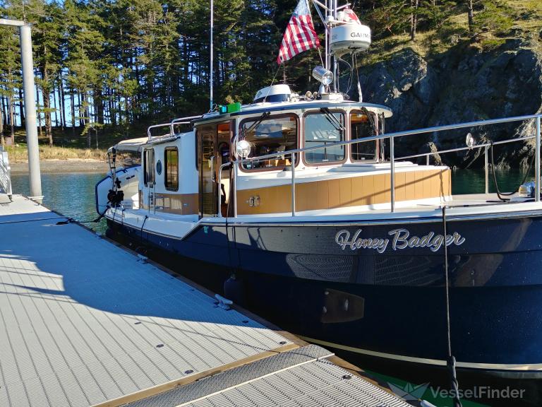 honey badger (Pleasure craft) - IMO , MMSI 367627480, Call Sign WDH5389 under the flag of United States (USA)