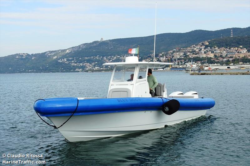 blue moon (Pleasure craft) - IMO , MMSI 383192277