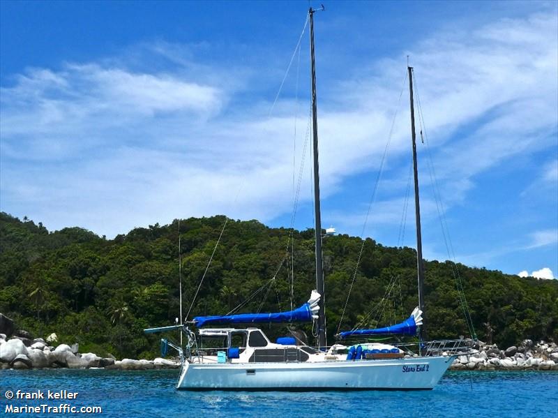 stars end 2 (Sailing vessel) - IMO , MMSI 503016970, Call Sign VMQ9779 under the flag of Australia