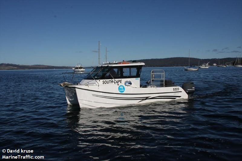 rv south cape (Pleasure craft) - IMO , MMSI 503053890, Call Sign RG1440 under the flag of Australia