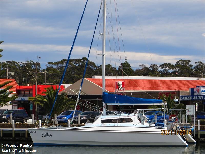 skellum (Sailing vessel) - IMO , MMSI 503121500 under the flag of Australia