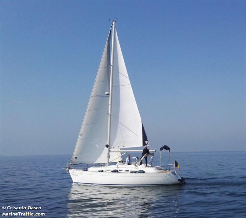 triton145 (Sailing vessel) - IMO , MMSI 205221710 under the flag of Belgium