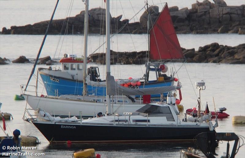 baringa (Pleasure craft) - IMO , MMSI 211373010, Call Sign DF4959 under the flag of Germany
