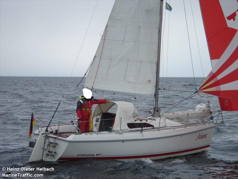 ariane (Sailing vessel) - IMO , MMSI 211432880, Call Sign DH5702 under the flag of Germany