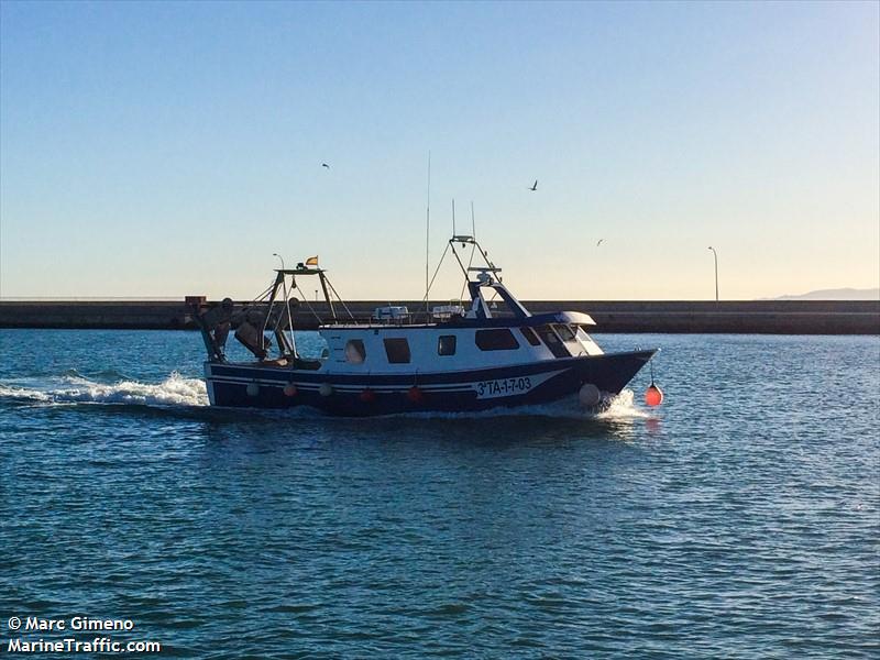 ramon i pilar (Fishing vessel) - IMO , MMSI 224108520, Call Sign EA7050 under the flag of Spain