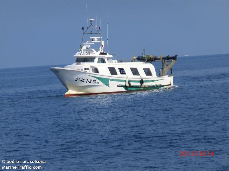 la creu (Fishing vessel) - IMO 8796722, MMSI 224175790, Call Sign EA8500 under the flag of Spain