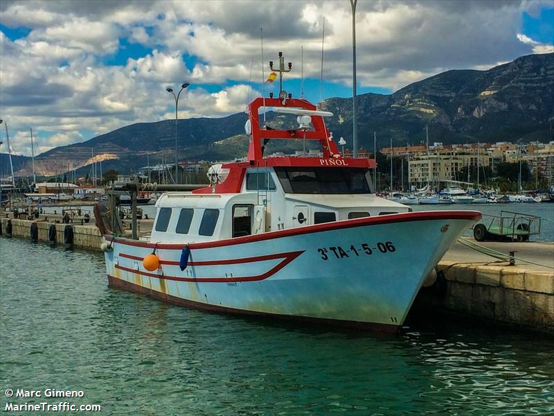 pinol (Fishing vessel) - IMO , MMSI 224218360, Call Sign EC2045 under the flag of Spain