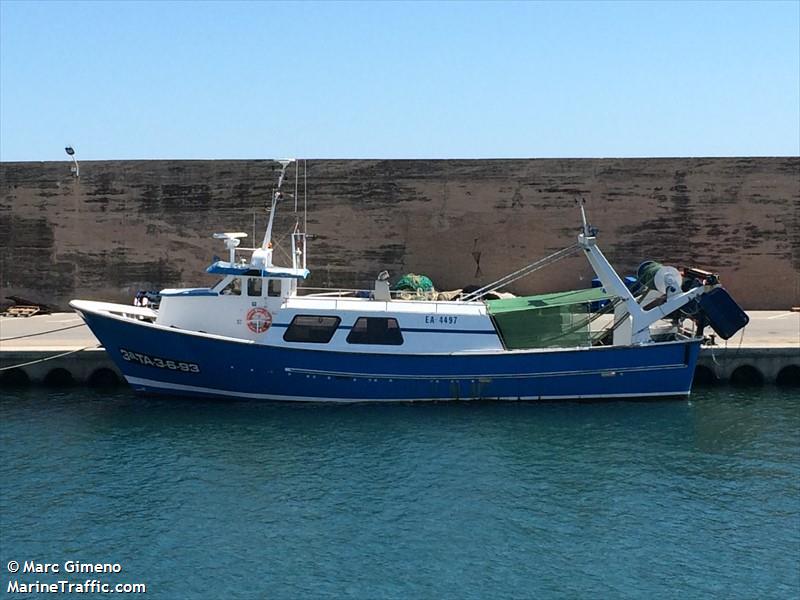 loncle miquel (Fishing vessel) - IMO , MMSI 224219220, Call Sign EA4497 under the flag of Spain