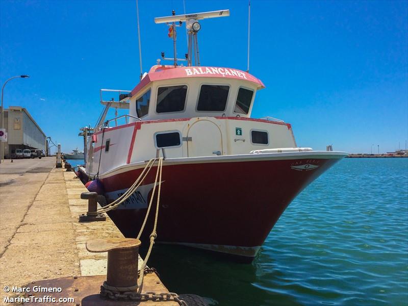 balancanet (Fishing vessel) - IMO , MMSI 224226670, Call Sign EA4195 under the flag of Spain