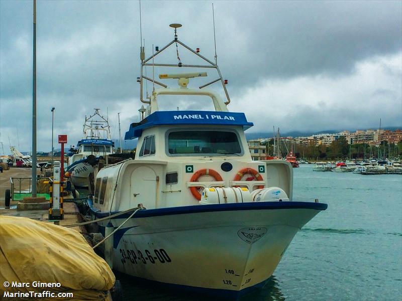 manel i pilar (Fishing vessel) - IMO , MMSI 224324980, Call Sign EA5215 under the flag of Spain