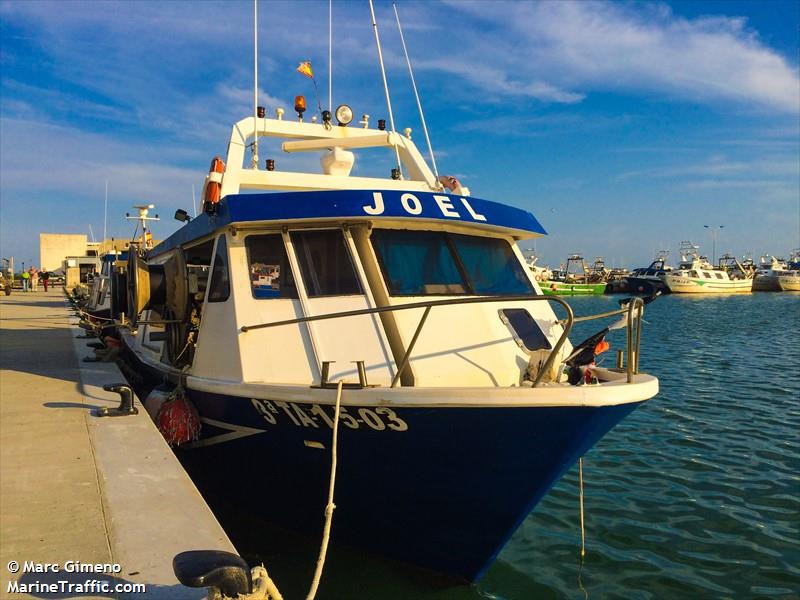 joel (Fishing vessel) - IMO , MMSI 224340970 under the flag of Spain