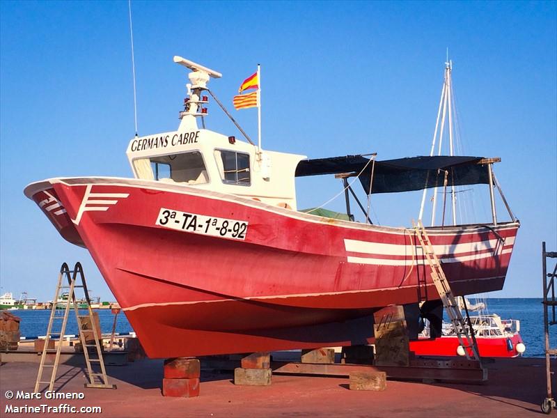 germans cabre (Fishing vessel) - IMO , MMSI 224364370, Call Sign 999 under the flag of Spain