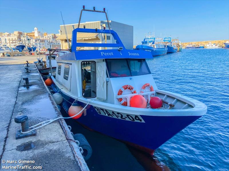 peret i joana (Fishing vessel) - IMO , MMSI 224369370 under the flag of Spain