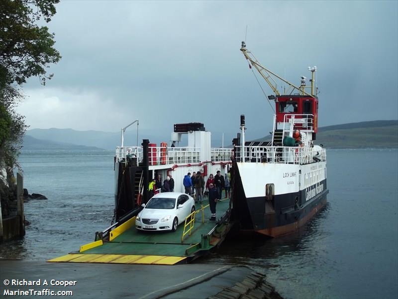 loch linnhe (Passenger ship) - IMO , MMSI 232003369, Call Sign MEXR9 under the flag of United Kingdom (UK)