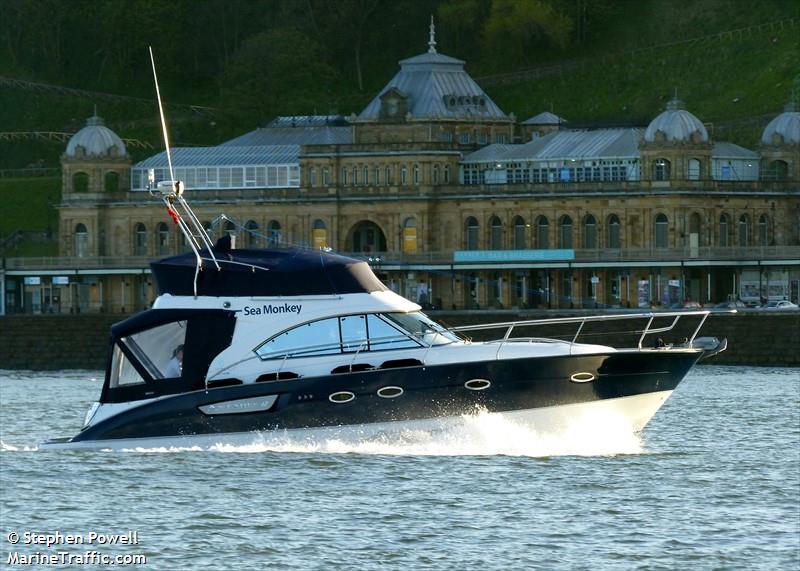 sea monkey (Pleasure craft) - IMO , MMSI 232005885, Call Sign MAMK9 under the flag of United Kingdom (UK)