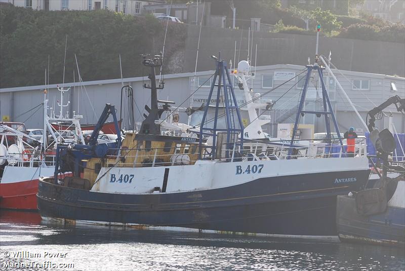 g.v. antares (Fishing vessel) - IMO , MMSI 235007552, Call Sign 2TML under the flag of United Kingdom (UK)