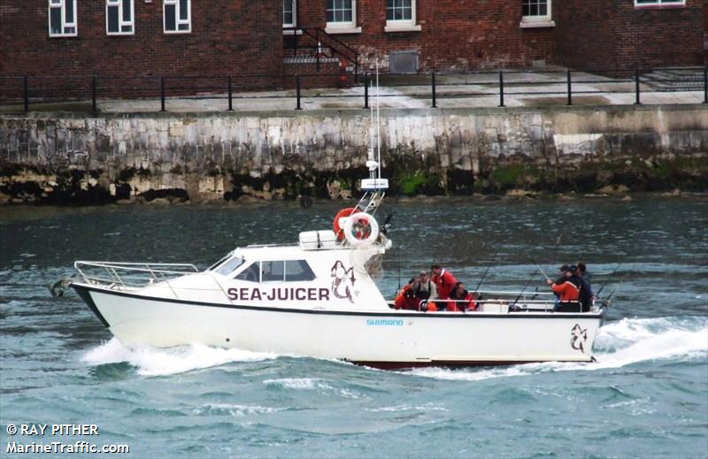 sea-juicer (Fishing vessel) - IMO , MMSI 235012636, Call Sign MCME2 under the flag of United Kingdom (UK)