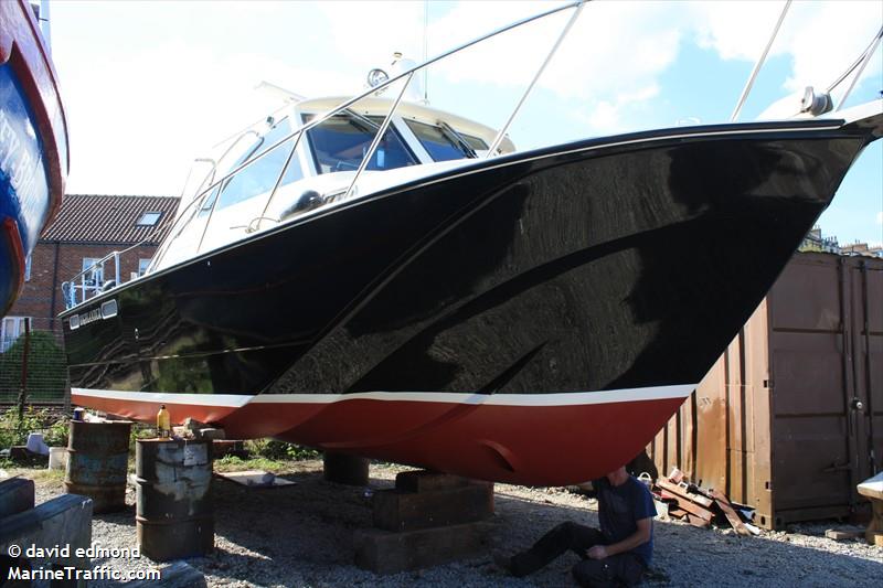 highlander (Pleasure craft) - IMO , MMSI 235027595, Call Sign MJHE4 under the flag of United Kingdom (UK)