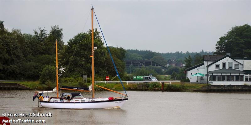 blue argolis (Sailing vessel) - IMO , MMSI 235029986, Call Sign MCNV9 under the flag of United Kingdom (UK)