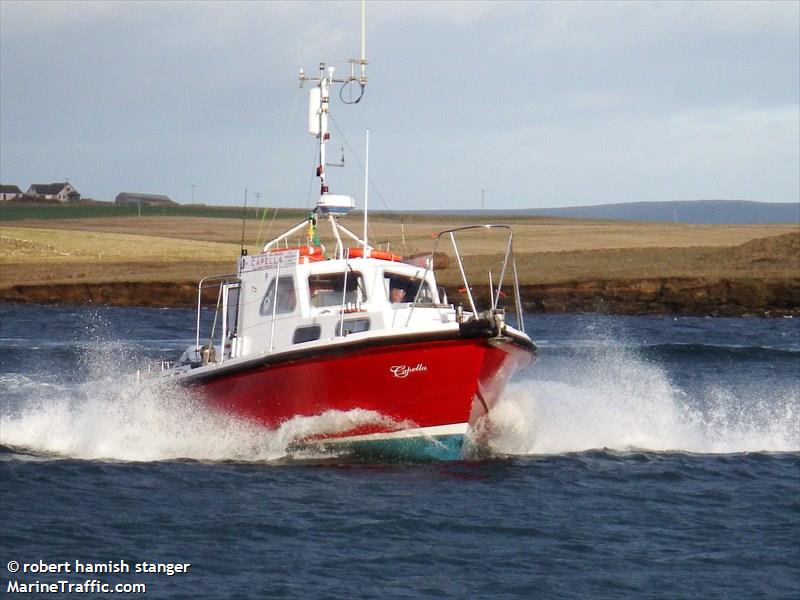 capella (-) - IMO , MMSI 235100338, Call Sign 2GTF8 under the flag of United Kingdom (UK)