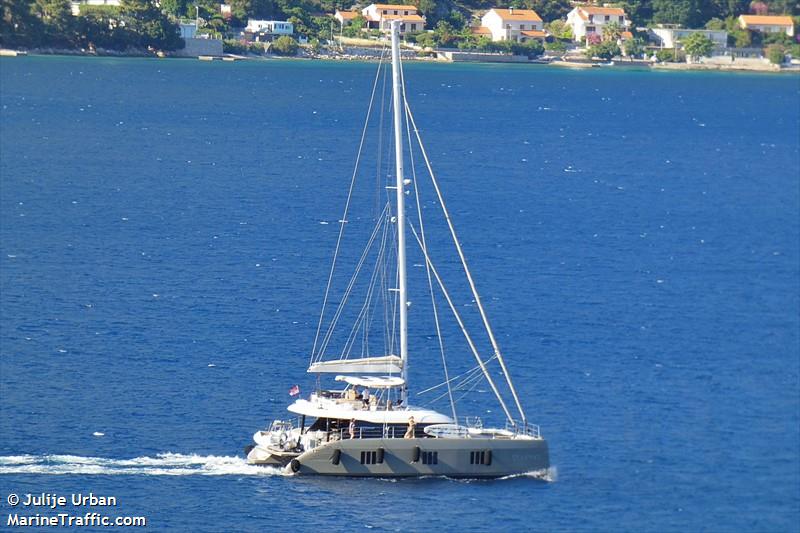 vulpino (Sailing vessel) - IMO , MMSI 238309840, Call Sign 9A6039 under the flag of Croatia