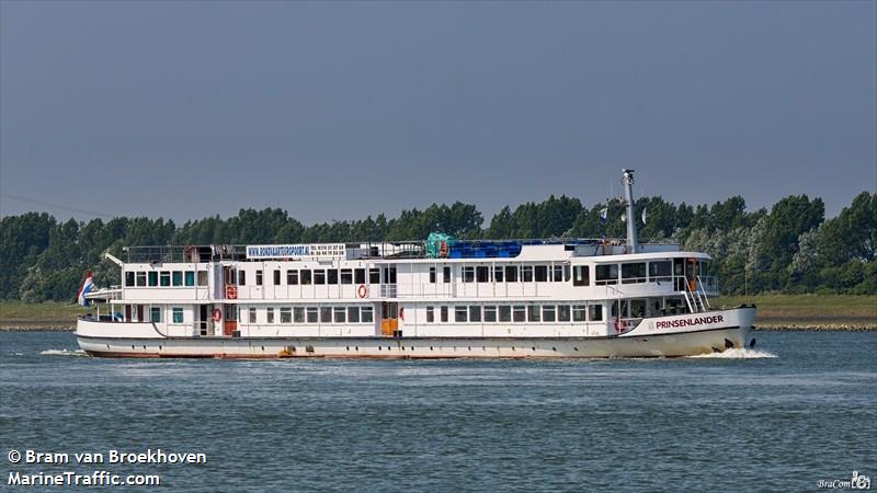 prinsenlander (Passenger ship) - IMO , MMSI 244710051, Call Sign PE9154 under the flag of Netherlands