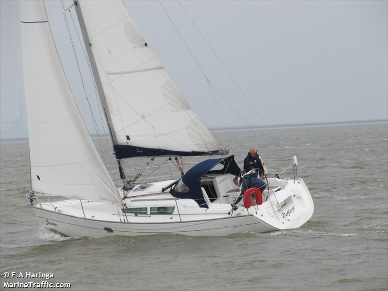 sensus (Sailing vessel) - IMO , MMSI 244890904, Call Sign PG7109 under the flag of Netherlands