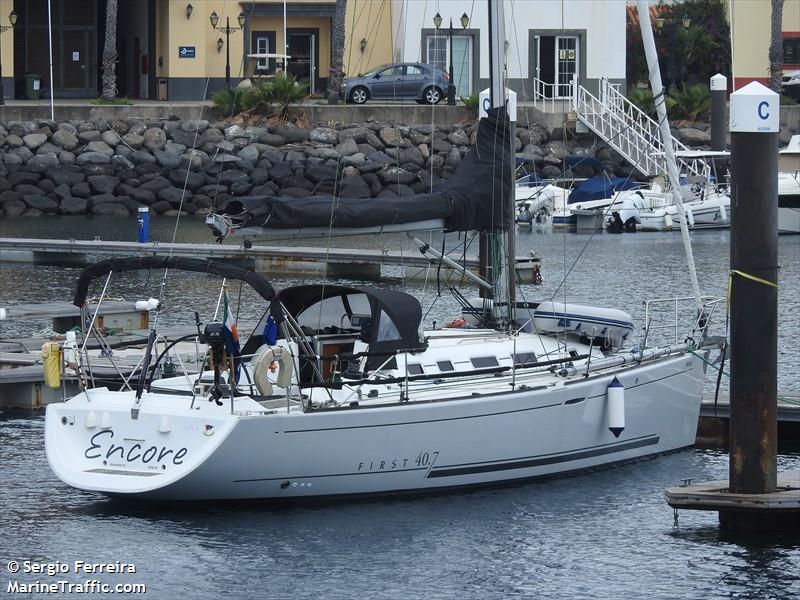 encore (Pleasure craft) - IMO , MMSI 250002729 under the flag of Ireland